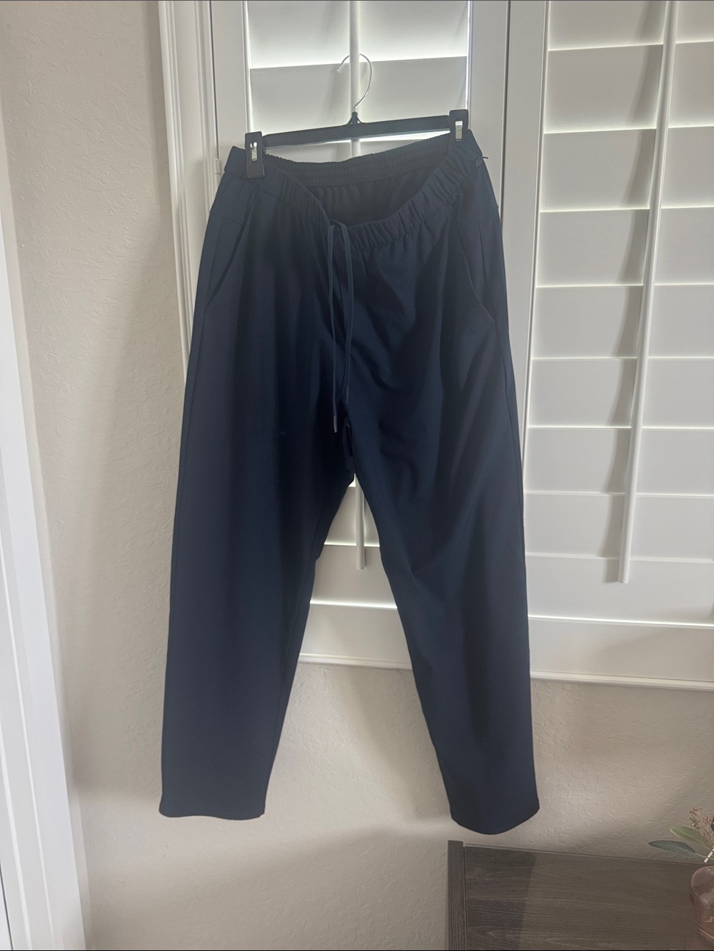 Men's Navy Lululemon ABC Elastic-Waist Drawstring Pants